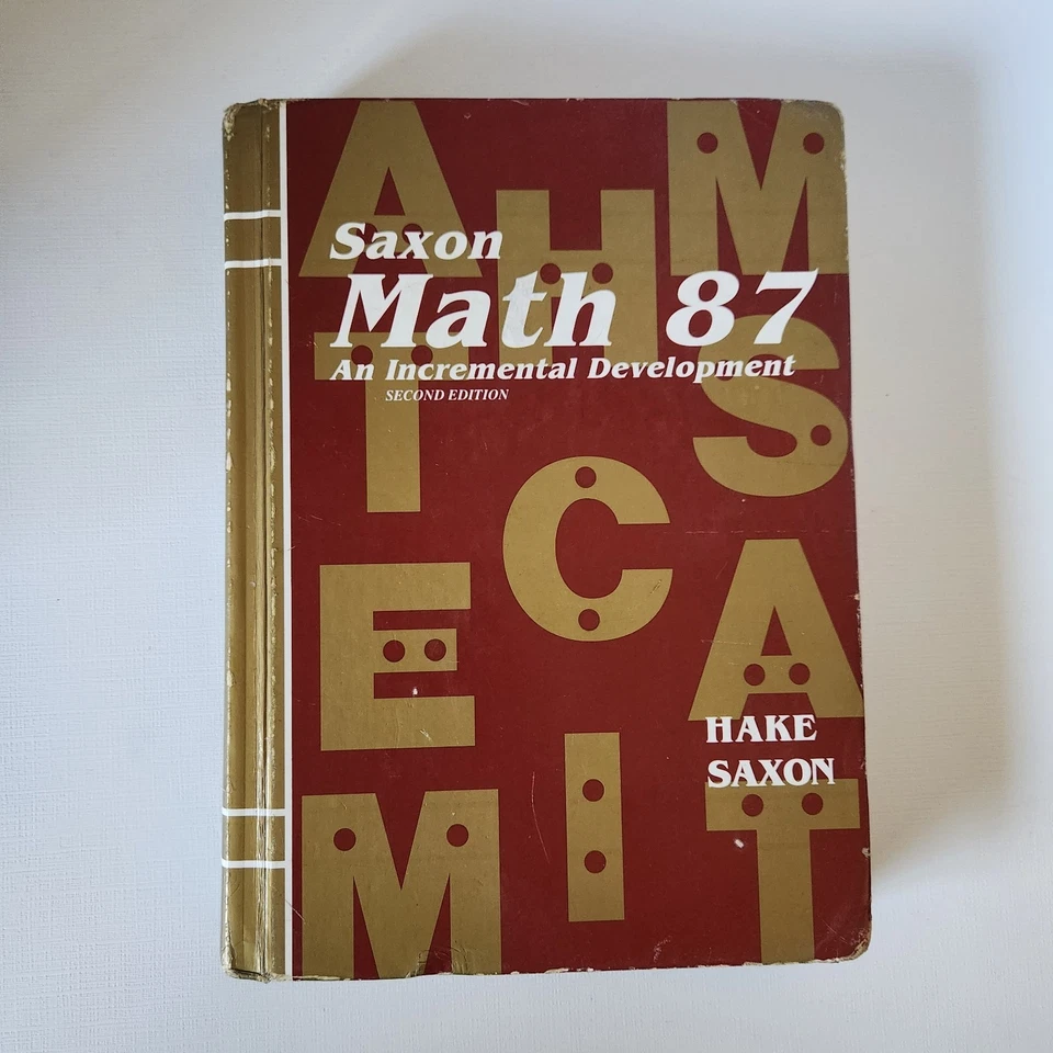 SAXON Math 8/7: An Incremental Development Stephen Hake 2nd Ed Hardcover Teacher - Image 3 of 4
