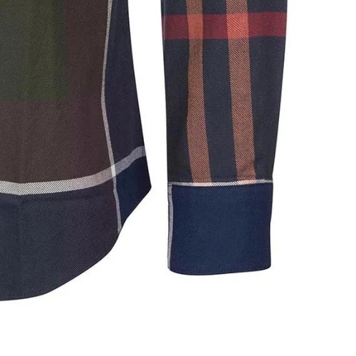 Barbour Camicia Harris Tartan Tailored Con Boutons MSH5071 Neuf Homme - Photo 4/4
