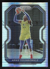 2021 Panini Prizm WNBA #79 Arike Ogunbowale Prizms Hyper