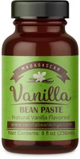 Vanilla Bean Paste for Baking and Cooking - 8 Ounce (Pack of 1), Brown