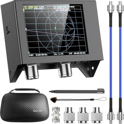 Antenna Analyzer 50KHz -3GHz Network Analyzer 4'' inch LCD,Measuring S Parameters