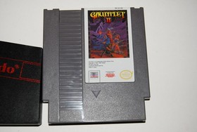 Gauntlet II w/ Sleeve for NES Authentic Tested & Working