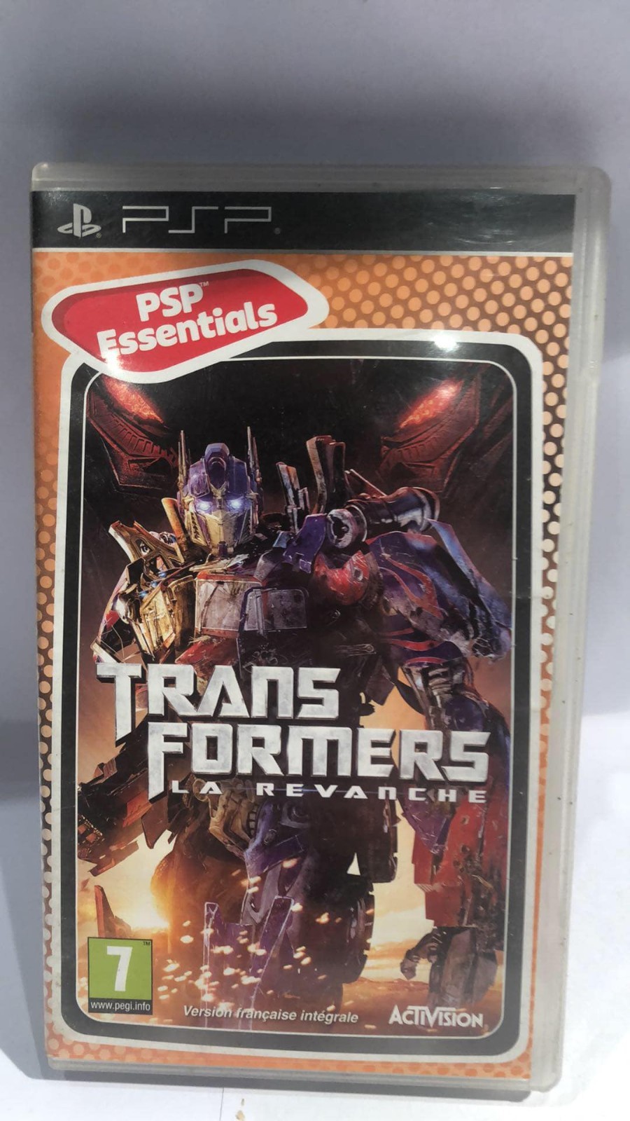 Jeux Video Transformers la revanche PSP PAL  Sony Playstation Portable complet