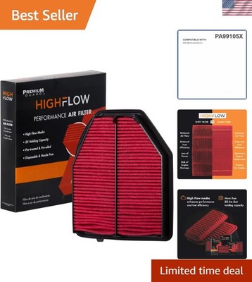 Engineered Performance Air Filter PA99105X - Perfect Fit for Acura ILX 2016-2022