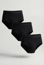 KingSize Men's Big  Tall Classic Cotton Briefs 3-Pack