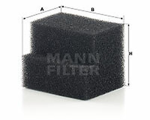 MANN-FILTER Lc 5008 Filter, KurbelgehäUseentlüFtung FüR Ford, Volvo-image