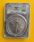 2024 Silver American Eagle CAC MS70 First Delivery !! CAC