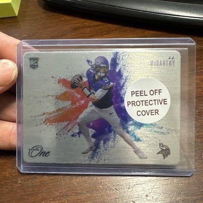 2024 Panini One JJ McCarthy Color Blast SSP Case Hit