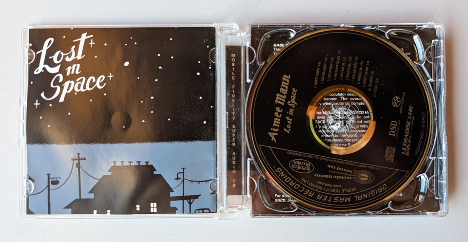 Aimee Mann Lost In Space SACD. Mint Condition. Free Shipping. RARE. - Image 2 of 3