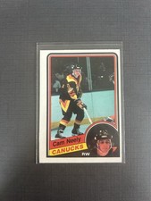 Cam Neely Vancouver Canucks NHL Hockey Rookie Card 1984-85 O-Pee-Chee #327