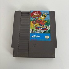 Nintendo NES The Simpsons Bart vs The Space Mutants Video Game