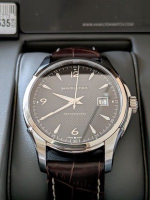Hamilton Jazzmaster Viewmatic H32515535 Black Unisex Automatic Watch 40mm New