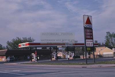 CITGO GAS STATION SUPERIOR WISCONSIN 2003 COLOR SLIDE 4X6 PHOTO
