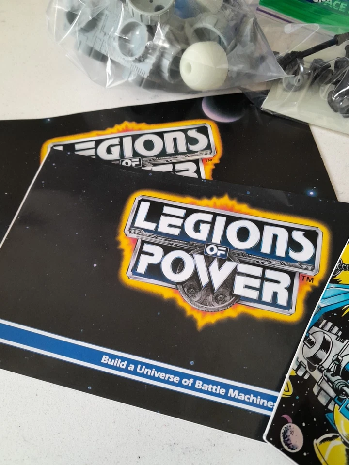 De colección Legions of Power Space Fighter 1986 TONKA con Teniente Marcador 100% Completo Foto 2 de 4