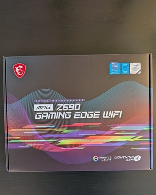 MSI MPG Z590 Gaming Edge WiFi ATX LGA1200 Intel 10th/11th Gen Motherboard