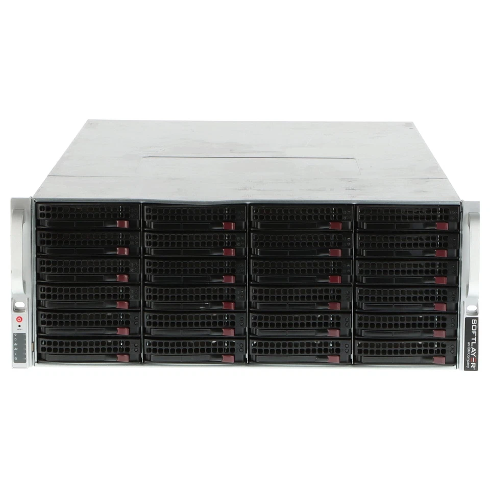 Supermicro CSE-847 Server 2x Xeon E5-2683 v3 14-Core 2GHz 128GB 36xLFF