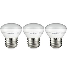 3pk R14 Led Mini Reflector Flood Light Bulb 4w 25w 2700k 250 Lumens 3pk R14 Led Mini Reflector Flood Light Bulb 4w 25w 2700k 250 Lumens