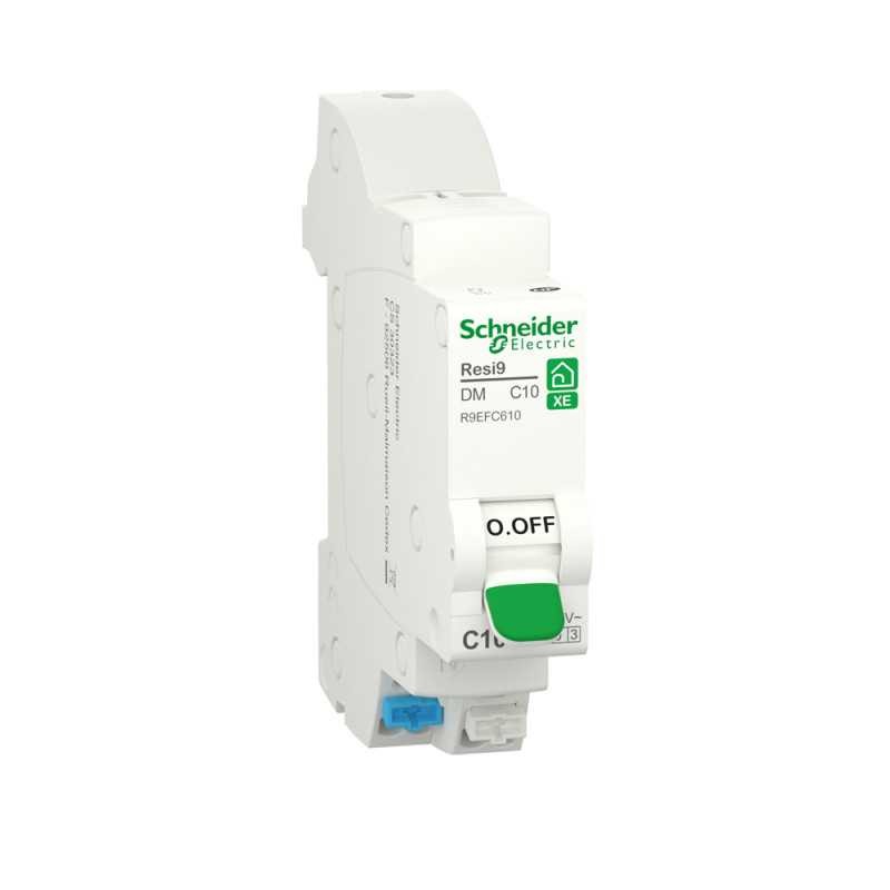 Disjoncteur Schneider Resi9 XE 10A courbe C embrochable sans vis