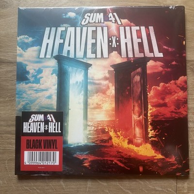 Sum 41 - Heaven :x: Hell BLACK VINYL LP RISE 538-1