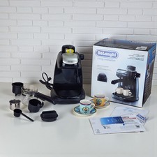 Delonghi Expresso Maker EC5 w/All Accessories, Orig Box, Manual Demitasse GIFT