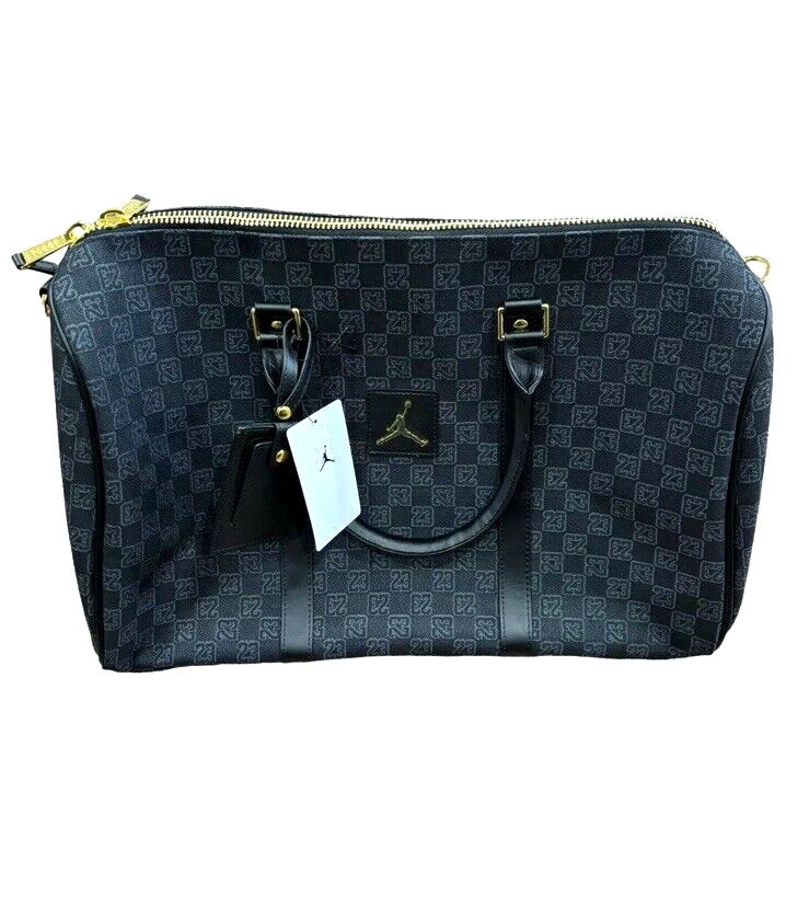 Jordan Monogram Duffle Bag Luggage Black MA0759-023 WITH TAGS for  