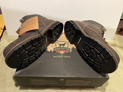 Red Wing Irish Setter Kittson 83662 Brown Leather Work Boots