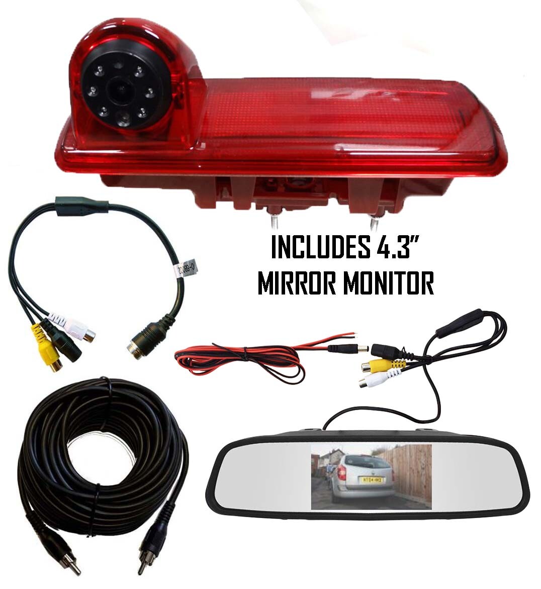 Renault Trafic Reversing Camera Kit For Brake Light Integration 2014 Onwards