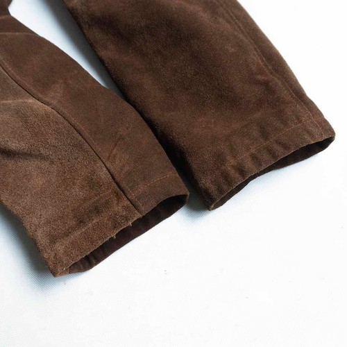 Polo Ralph Lauren Suede Leather Car Coat Jacket Men Size M Top Quality Used - Picture 6 of 6