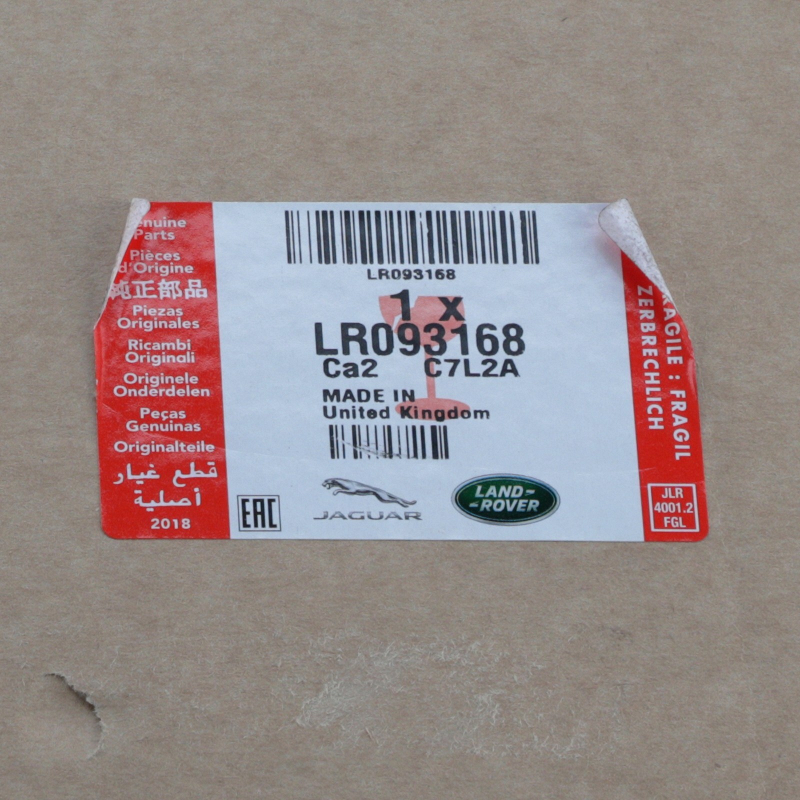 Genuine Land-Rover Mirror Assembly LR093168 | eBay