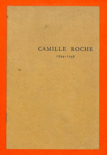 LE PEINTRE " CAMILLE ROCHE " / BROCHURE 1961 - Imagen 1 de 4