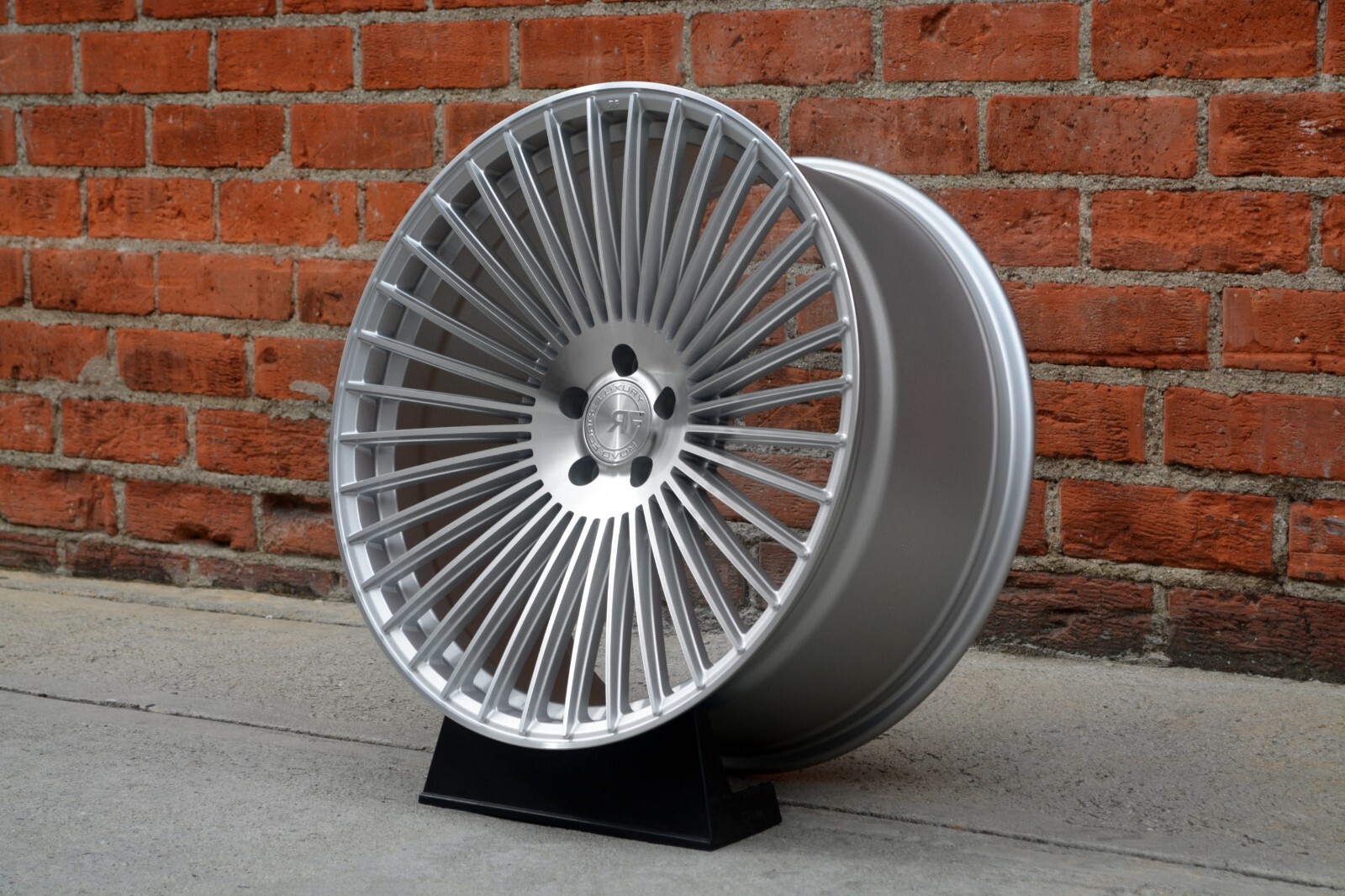 22” RF35 SILVER CONCAVE WHEELS RIMS FOR BENTLEY CONTINENTAL GT 22X9 / 22X10.5