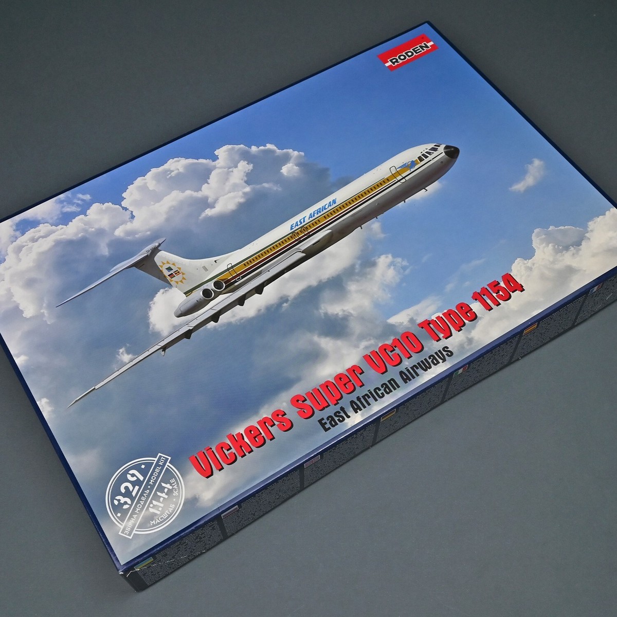 1/144 RODEN 329 Vickers Super VC-10 Type 1154 East African | eBay