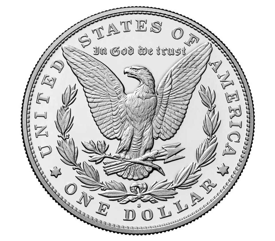 2023-S Morgan Proof Silver Dollar PR70 - 1st Release - Image 3 of 4