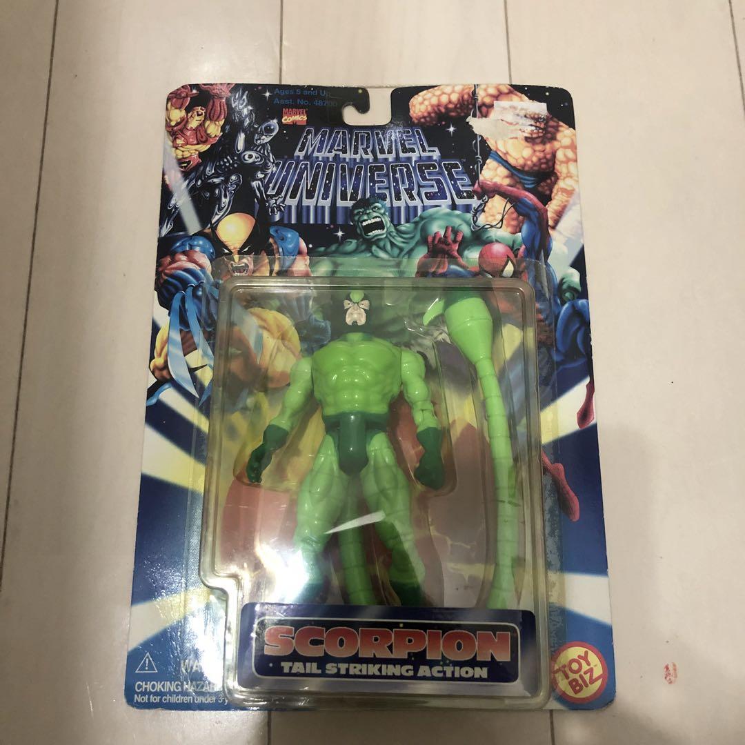 当時物！MARVEL UNIVERSE SCORPION マーヴェルフィギュア Vintage Marvel Universe Scorpion Figure | eBay