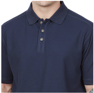 polo pique azul marino