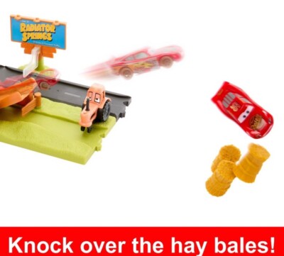 2023 Mattel - Disney • Pixar Cars - Frank Escape & Stunt Race