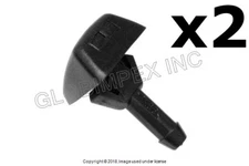 Volvo (1998-2011) Windshield Washer Nozzle Front Left and Right (2) PRO PARTS