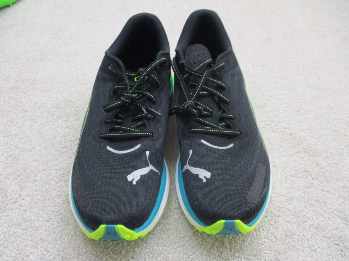 PUMA 376807-08 Deviate Nitro 2 Black Deep Aqua Lime - Size 11.5 | eBay