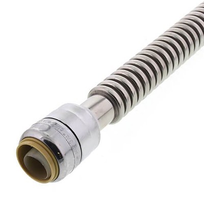 SharkBite SS3088FLEX24LF 24 in. Stainless Steel Supply Line 3/4 x 3/4 FIP in.