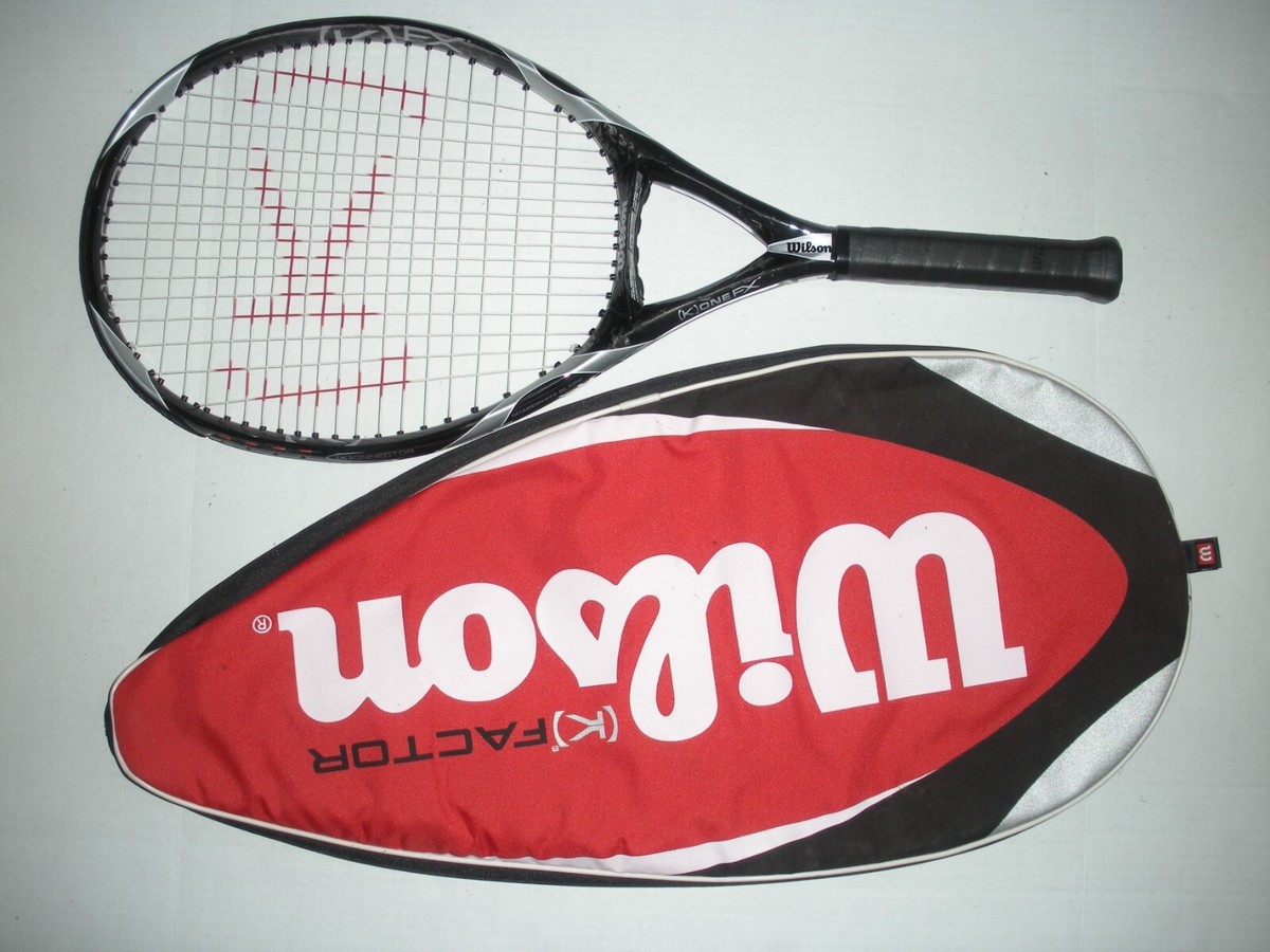 WILSON K FACTOR K1 FX K ONE FX OS 122 TENNIS RACQUET 4 3/8