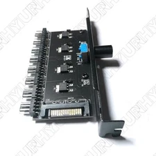 Cooling Fan Speed Regulator Controller SATA For PC Computer Water Cooling System