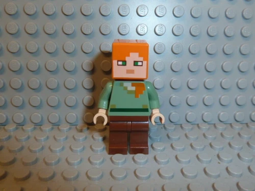 LEGO® Minecraft 1x Figur Alex 21121 21123 21128 21129 min017 F2037