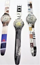 Swatch Special 2021 - SUOK144-1 / SUOK145-5 / SUOK147-1 - Evento Maxxi Roma - 