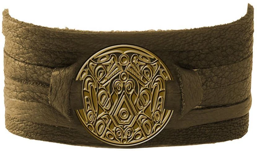 NECA TWILIGHT NEW MOON Bracelet Cuir QUILEUTE