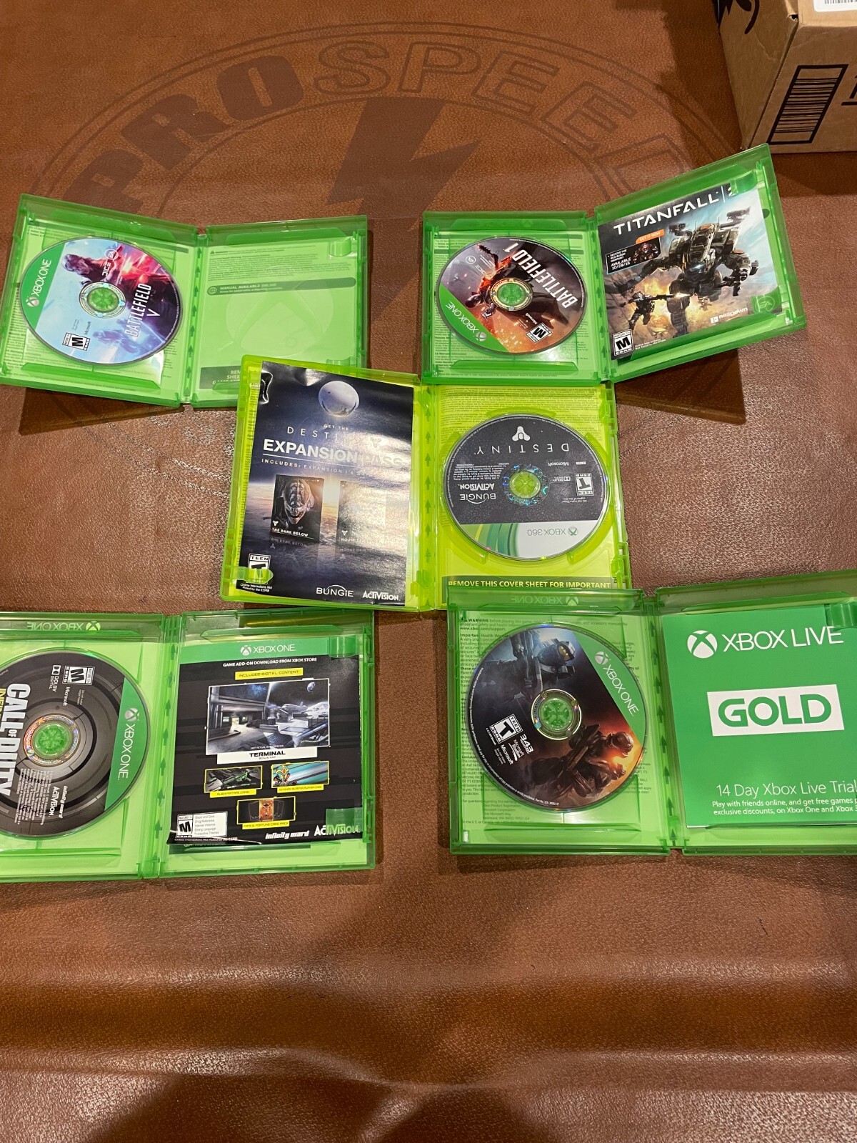 Xbox One & Xbox360 Set of 5 GamesPre Owned Good Condition eBay