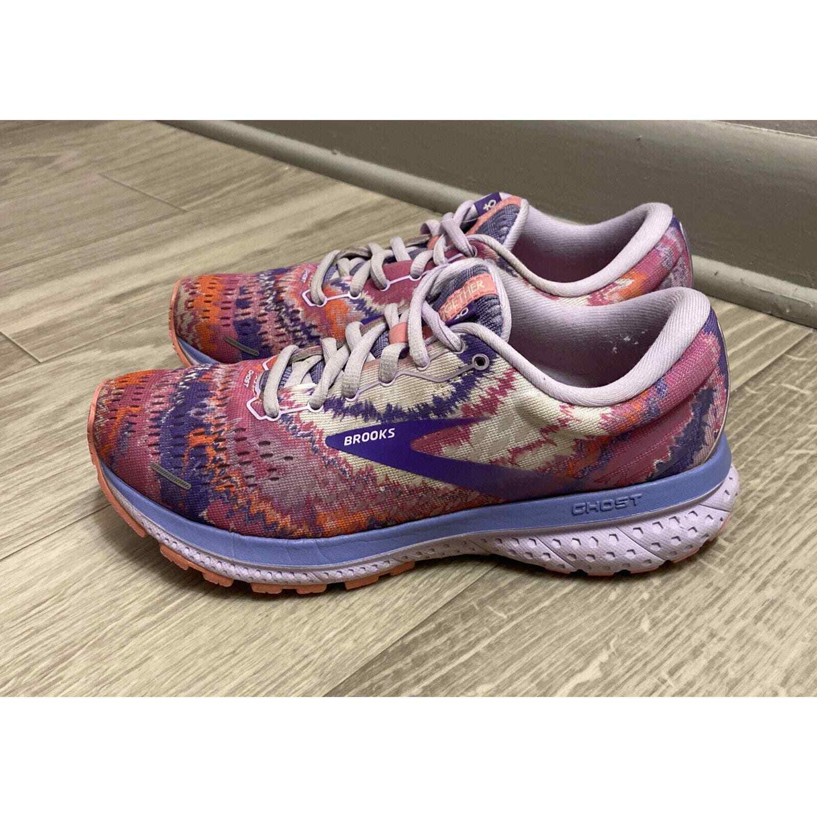 Brooks Ghost 13 Empower Unity Tie Dye Running Shoes W… Gem