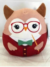 Squishmallow Jaydelle the Owl 2021 NWT "Back to School" 8 Inches Plush Kellytoy