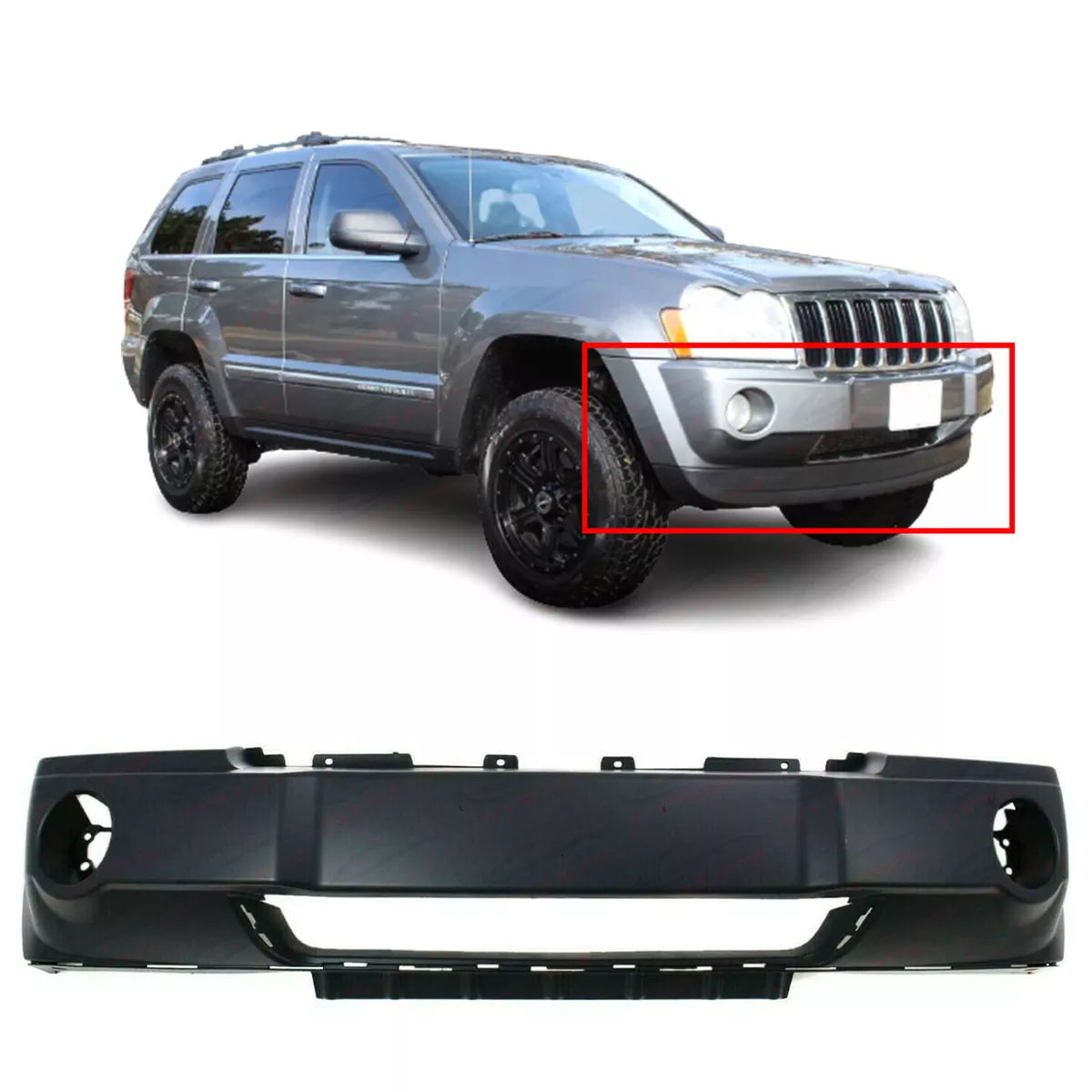 2005 jeep grand cherokee front bumper deals