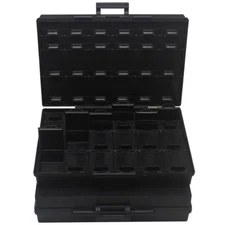 2pcs Aidetek BOXALL48 ESD safe Enclosure for surface mount components Tweezers 