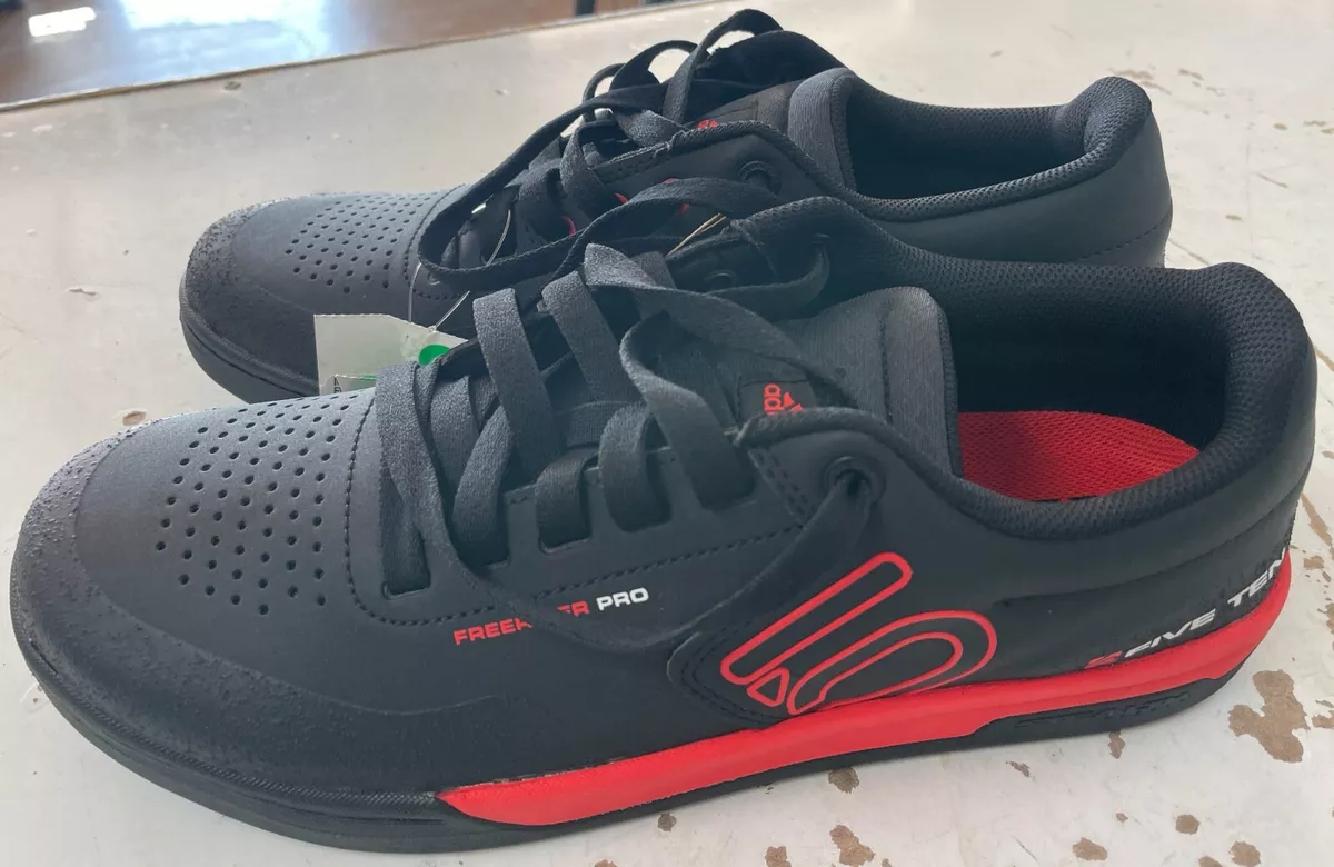 Adidas Five Ten Freerider Pro Mens Sz 11.5 Mountain Bike Shoes FW2823 Black Red